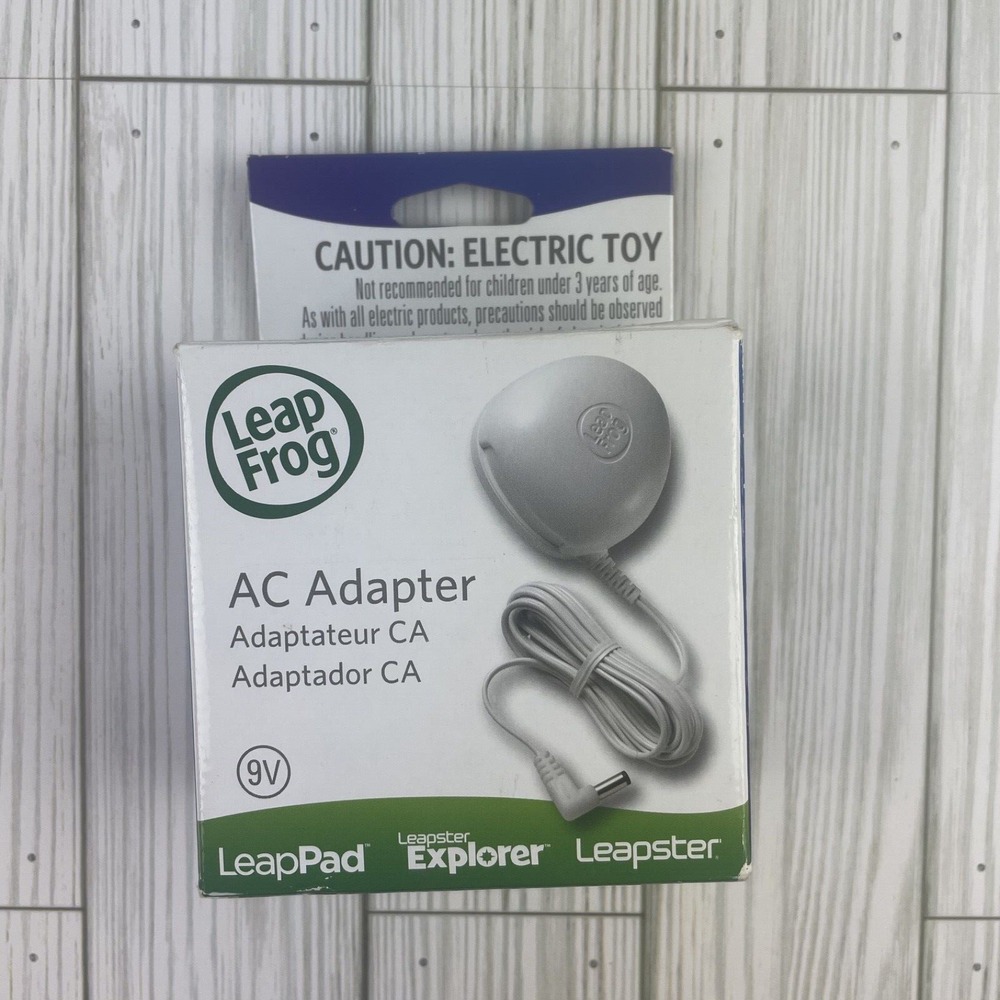 NEW - LeapFrog AC Power Adapter LeapPad Tablet Leapster‎ Explorer